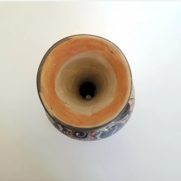 VTG Mid Century Modern Vase Studio Art Pottery Vase Midwestern Bird Decor Boho - Picture 7 of 12